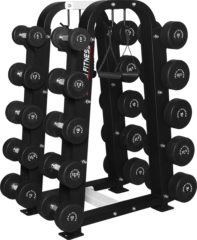 Jerai Fitness Vertical Dumbbell Rack